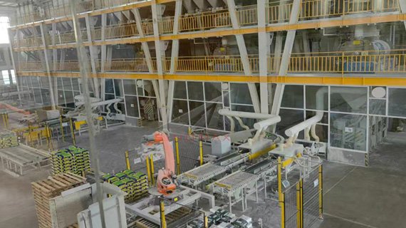 خطوط لاصق البلاط YG وخطوط طبقة التمليس